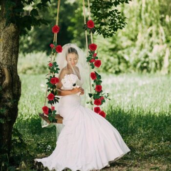 artificial rose vine