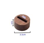 ring Solid Wood Jewelry Ring Holder Stall Display Storage Rack For Jewelry Arrangement