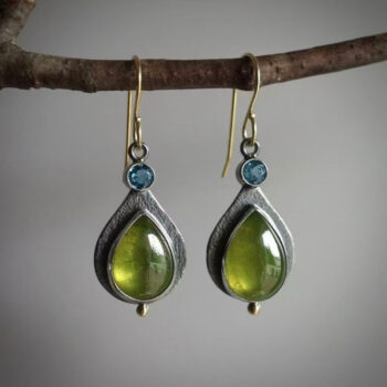 A Green Gemstone Pendant Inspired By Niche Designers - View 2