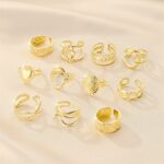 retro style titanium Retro-style Titanium Steel Couple Rings