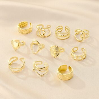 retro style titanium Retro-style Titanium Steel Couple Rings