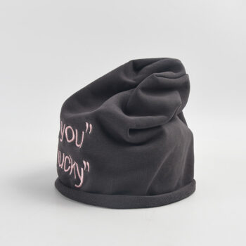 stylish oversized beanie Stylish Oversized Beanie With Chic Letter Embroidery