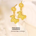 earrings Shattered Ice Coin Earrings For Womenget Them Now And Youll Be Rolling In Cash