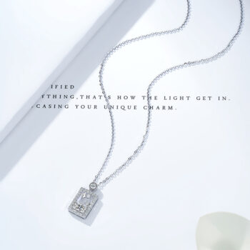 Original S925 Sterling Silver Perfume Bottle Star Necklace - View 2