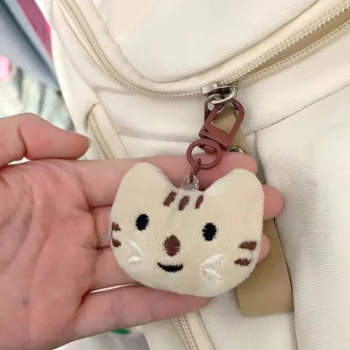 Super-cute Little Cat And Fish Coin Purse Mini Wallet For Students Keychain - View 2