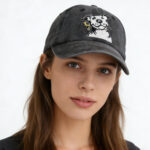 Dog Lover Gifts For Women Men, French Hat, Denim Adjustable Embroidered Dog Dad Baseball Cap - View 1