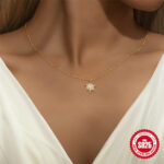 silver necklace - View 1