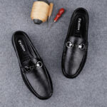 soft soled breathable Mens Soft-soled Versatile Breathable Leather Casual Shoes