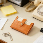 Simple Card Holder-Orange 6670 - View 1