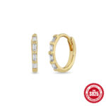 silver earring - View 1