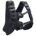 weighted vest, lbs Weighted Vest, 30 Lbs Weight Vest With Reflective Stripe, Adjustable Buckle Body Weight Vest For Men Women