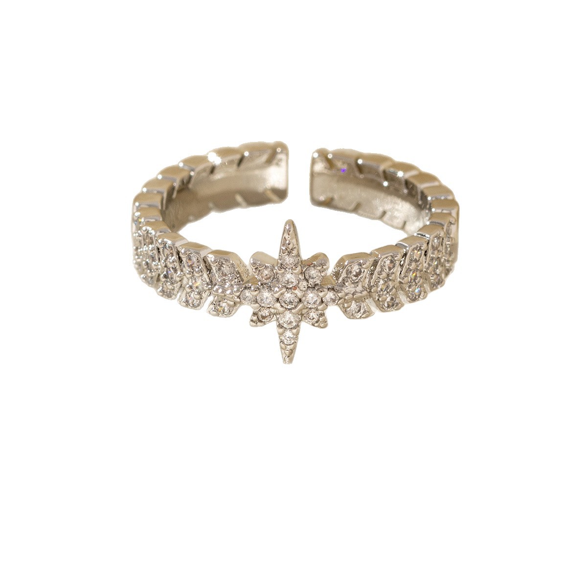 6674c8a4-16c3-4132-83ee-1dc5c02b054f Elegant, Adjustable Symmetrical Ring For Women - View 4