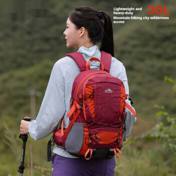 Men's Large Capacity Lightweight Hiking Backpack - View 1