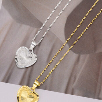 silver necklace - View 1