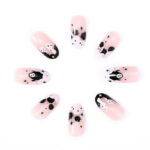 faceless nail art,