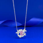 silver necklace - View 1