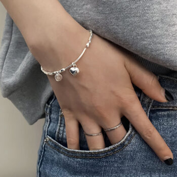 silver bracelet