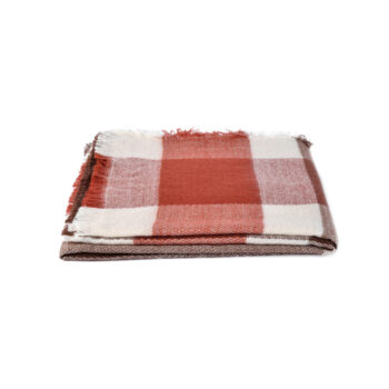 59in deep white 59 X 59in Deep White Color Large Grid Womens Fall Winter Scarf