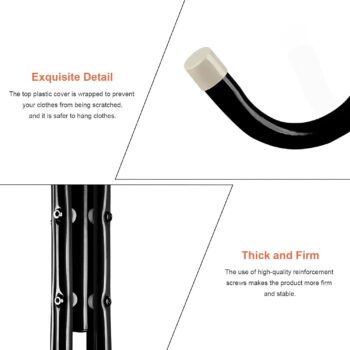 jacket fashion Coat Stand Coat-Hat-Jacket-Umbrella Floor Standing Rack Clothes Hanger Hooks