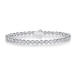 Galaxy Dream - A Luxurious And Fashionable Light Luxury Jewelry Silver Bracelet Set With Top-quality Moissanite, S925 Silver-