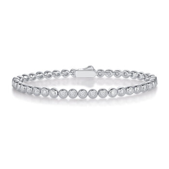 Galaxy Dream - A Luxurious And Fashionable Light Luxury Jewelry Silver Bracelet Set With Top-quality Moissanite, S925 Silver-