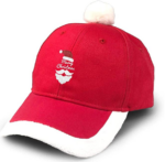 Merry Christmas Hat Unisex Vintage Adjustable Santa Baseball Cap - View 1