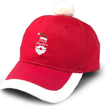 Merry Christmas Hat Unisex Vintage Adjustable Santa Baseball Cap - View 1