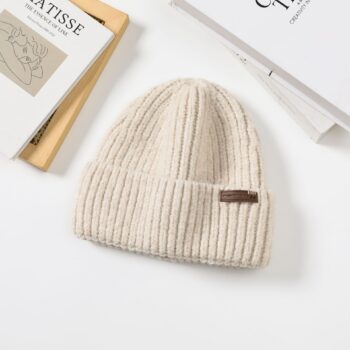 Wool Blend Beanie For Women In Autumn And Winter - View 2