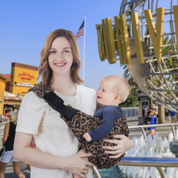 simple leopard-print baby