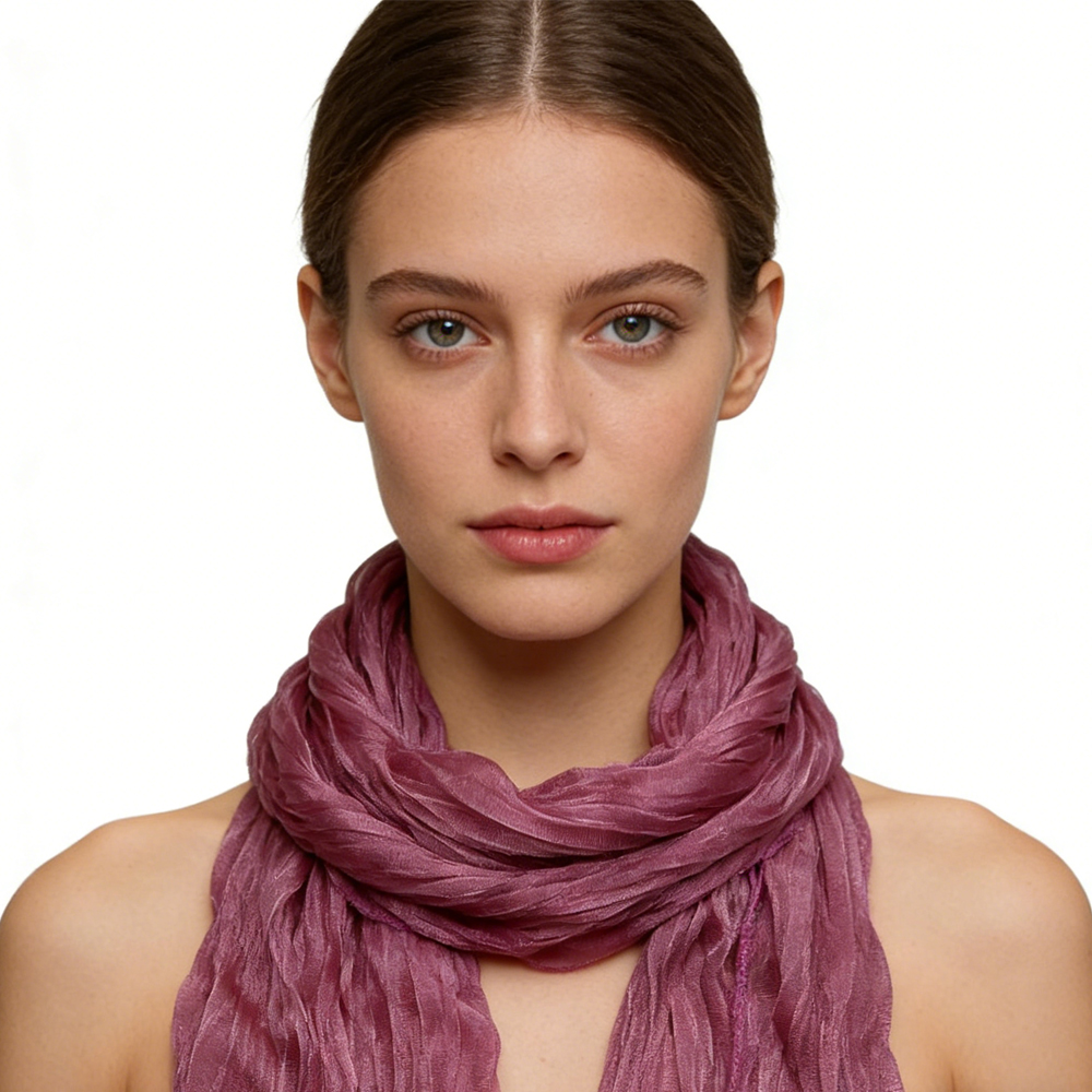 7b8f5db0-49dd-4f4e-a61a-90d65b98eb74 minimalist layering scarf Grey Dyed Skinny Scarf - Minimalist Layering Scarf 55inchx16inch