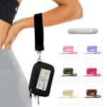 Transparent PVC Card Bag Wrist Bag Portable Bank Card Change Purse - View 1