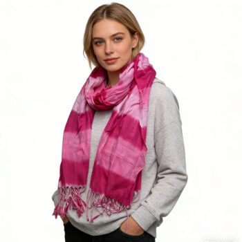 2pcs Vibrant Daily Scarf,Hot Abstract Design Printed Scarf,Office Appropriate Subtlety For Women Men - View 2