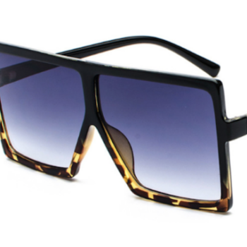 Oversized Square Flat Top Women Very Lrge Ladies Fashion Sunglasses Shade UV400 - View 2