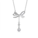 Set With Top-quality Moissanite, This Luxurious And Fashionable Light Luxury Trend Jewelry Necklace Pendant Is Made Of S925 S