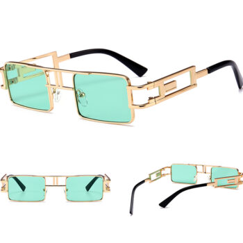 rectangular sunglasses steampunk - View 1