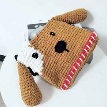 women hat Acrylic Handmade Crocheted Dog Hat