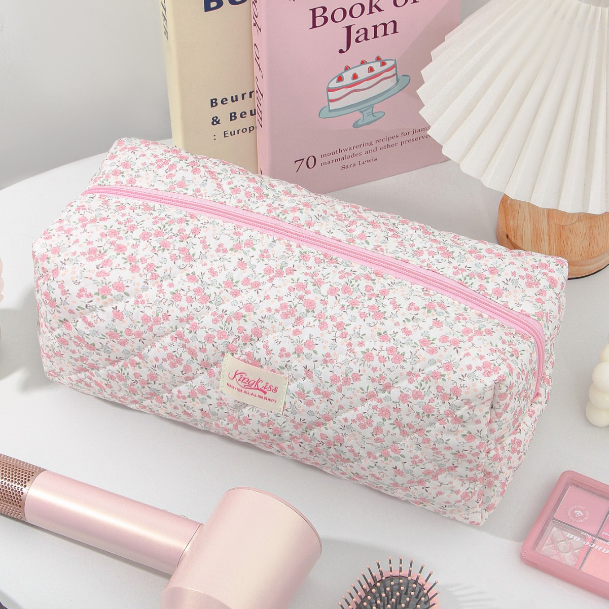 81babf9d-6823-4b78-b600-2c45f73827f9 High-Capacity Portable Travel Hair Dryer Storage Bag - View 3