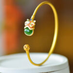 silver bracelet S925 Sterling Silver Lion Dance Bracelet In Chinese Style