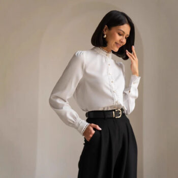 womens designer white