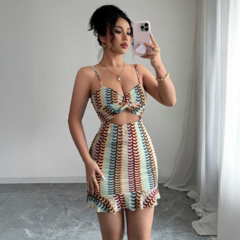 Women's Versatile And Elegant Slip Dress With Straps - Main product image