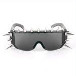 riveted spiked sunglasses - View 1