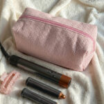 cotton lined large Simple Cotton-Lined Large Capacity Hair Dryer Storage Bag For Makeup