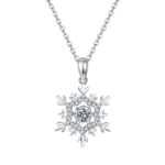 Set With Top-quality Moissanite, This Luxurious And Fashionable Light Luxury Trend Jewelry Necklace Pendant Is Made Of S925 S