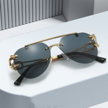 rimless leopard head - View 1