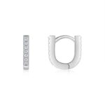 Top-quality Moissanite Luxury And Fashionable Light Luxury Jewelry Silver Stud Earrings S925 Silver Plated Platinum - View 1