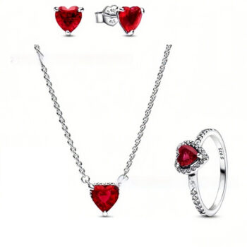 silver earrings - View 1