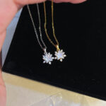 silver necklace - View 1