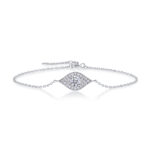 Silent Code - Premium Moissanite Luxury Fashion Light Luxury Jewelry Silver Bracelet S925 Silver-plated Platinum - View 1