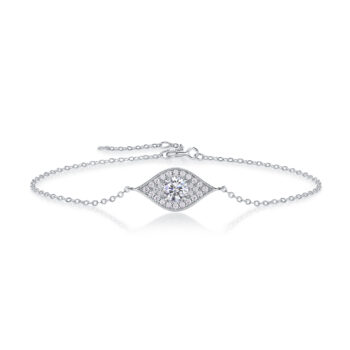 Silent Code - Premium Moissanite Luxury Fashion Light Luxury Jewelry Silver Bracelet S925 Silver-plated Platinum