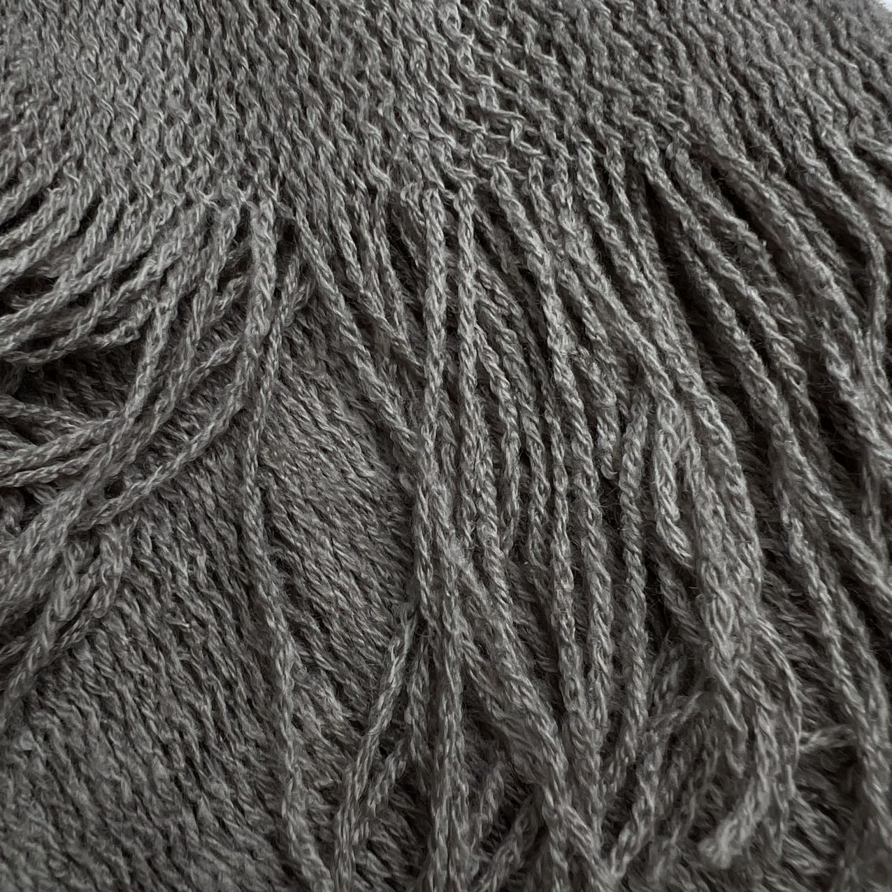 8d922f7d-a85e-4142-b51c-0e0d62420ff0 Grey Dyed Acrylic Skinny Scarf - Lightweight Scarf 63inchx8inch - View 5